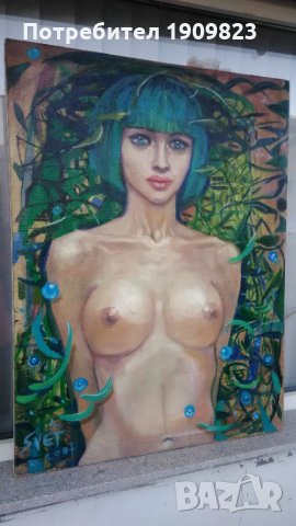 Масло върху платно , снимка 2 - Картини - 34251624