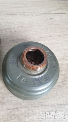 Немски противогаз WW2 , снимка 5 - Колекции - 44758049