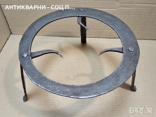 Стар Кован Сажек, Пиростия За Огнище. / НОМЕР 1777., снимка 2 - Антикварни и старинни предмети - 54001964