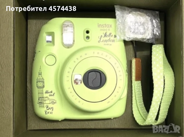 Дизайнерска Bulgari Моментна Камера/ Фотоапарат Fujifilm Instax