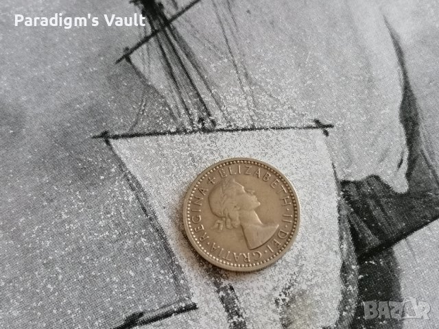 Монета - Великобритания - 6 пенса | 1961г., снимка 2 - Нумизматика и бонистика - 42768361