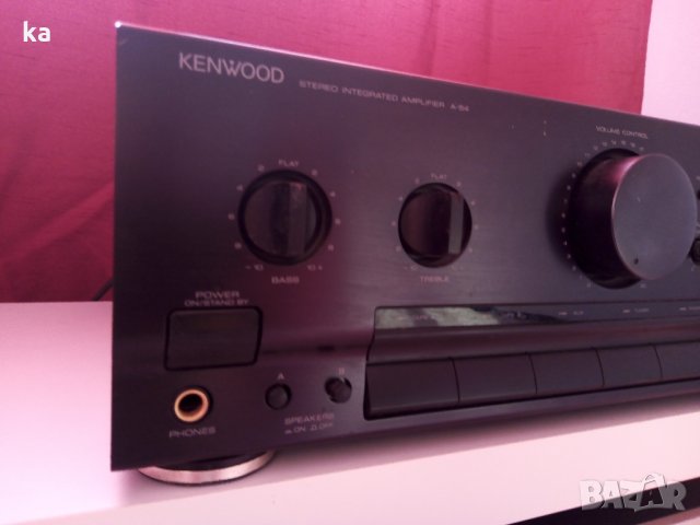 Kenwood A-54 - мощен стерео усилвател, снимка 2 - Ресийвъри, усилватели, смесителни пултове - 33921553