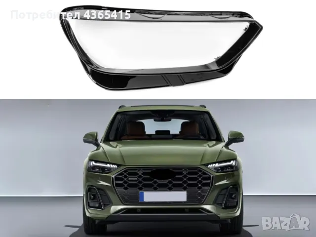  Стъклo за фар на Audi Q5 F5 Facelift 2021+ (Десен), снимка 4 - Аксесоари и консумативи - 49985913