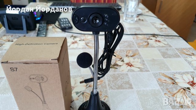 Камера за настолен комютър S7 Golden - Чисто нова, снимка 5 - Други - 40464882