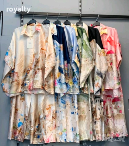 Стилен Летен Дамски Комплект Различни Цветове 