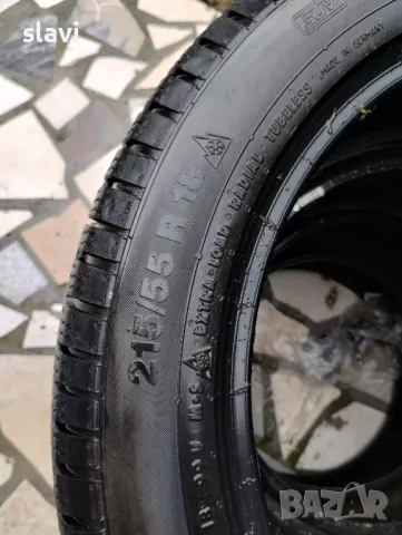 зимни гуми 215 55 18 Continental , снимка 3 - Гуми и джанти - 48254730