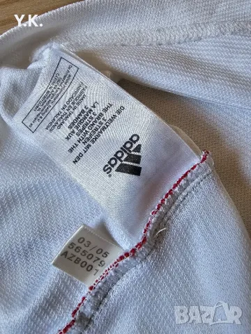 Оригинална мъжка тениска Adidas Climacool x Denmark National Football Team / Season 04-05 Pre-Match, снимка 4 - Тениски - 40546273