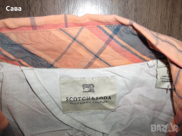 Ризи WRANGLER, SCOTCH&SODA   мъжки,М-Л, снимка 5 - Ризи - 29862178
