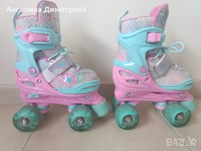 Регулируеми ролкови кънки , снимка 2 - Ролери, кънки - 50861536