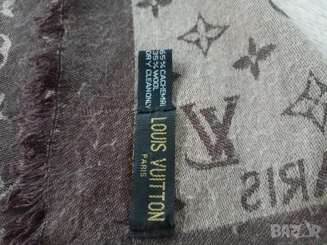 Дамски шал Louis Vuitton, снимка 4 - Шалове - 56045813