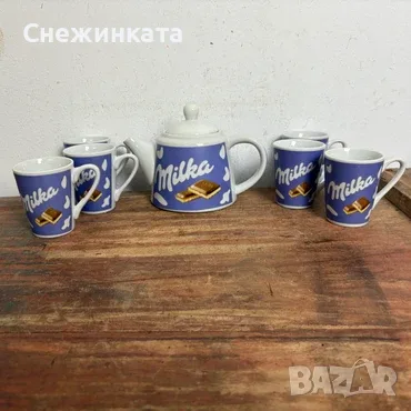 Търся чашата от снимките и подобни стари модели на Милка/Milka, снимка 5 - Чаши - 55441030