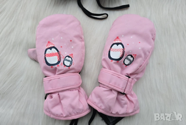 Детски ски ръкавици 6-8 години, снимка 4 - Шапки, шалове и ръкавици - 53137007