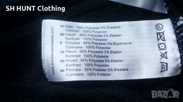 Snickers 9438 Body Mapping Micro Fleece Work Jacket размер M работна блуза W4-429, снимка 16 - Суичъри - 52111701