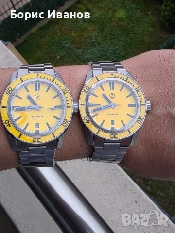 Zelos Swordfish 42mm SS Ember Orange, снимка 5 - Мъжки - 52571906