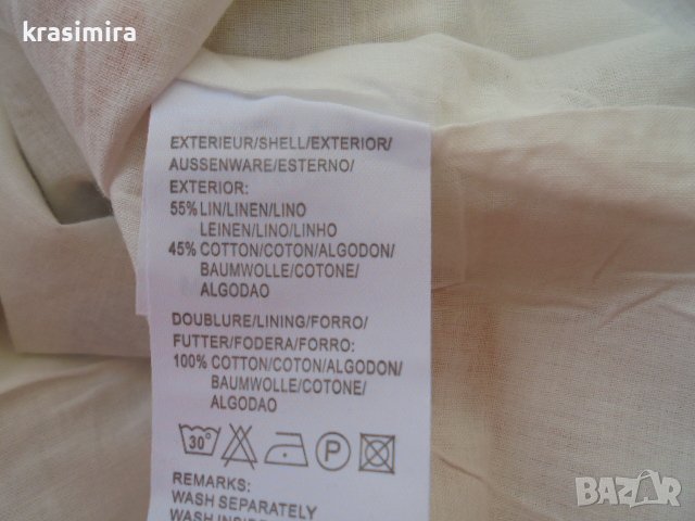 Рокли от лен и памук - М, Л, ХЛ, 2ХЛ , снимка 6 - Рокли - 37562441