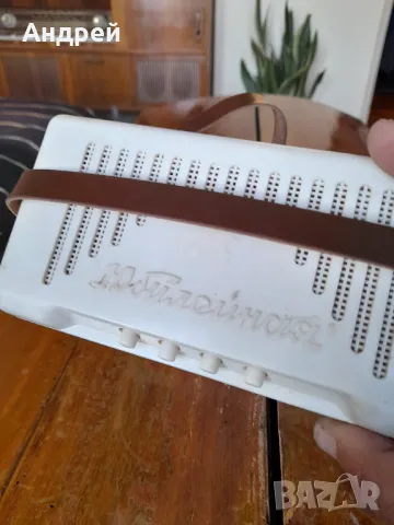 Стар детски окардеон Юбилейная, снимка 6 - Антикварни и старинни предмети - 48157724