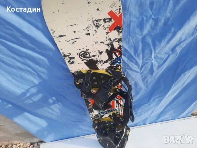 сноуборд   FLOW rhythm  140см. с автомати.  , снимка 5 - Зимни спортове - 52668095