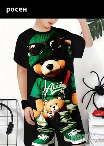 комплекти от тениски и къси гащи, снимка 2 - Спортни дрехи, екипи - 51493227