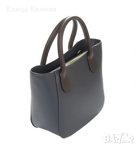 Италианска чанта естествена кожа, снимка 5 - Чанти - 54364322