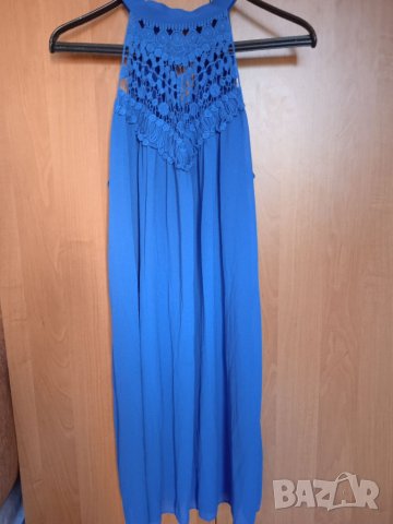 Синя рокля, снимка 4 - Рокли - 37299027