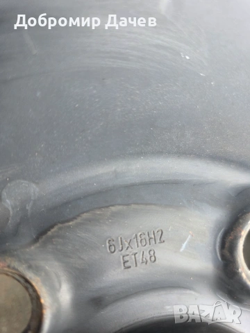 4 бр. оригинални железни джанти 5Q0601027AG, снимка 3 - Гуми и джанти - 54172364