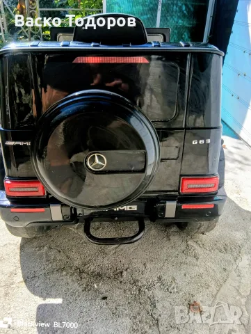 Акумулаторен джип Мерцедес G63 AMG, снимка 3 - Детски велосипеди, триколки и коли - 55970037