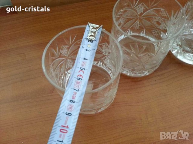 Кристални чаши за уиски, снимка 6 - Антикварни и старинни предмети - 29702736