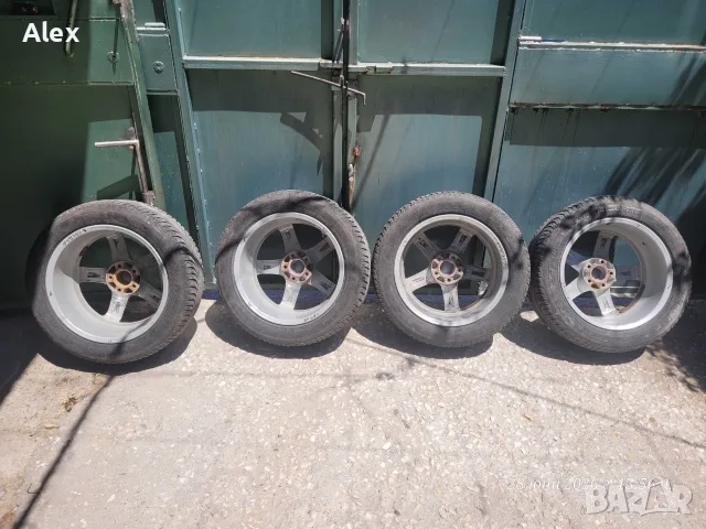 Джанти с гуми Michelin  17 цола смъкнати от Пежо. 7J  x  17   H2     , снимка 6 - Гуми и джанти - 56074523