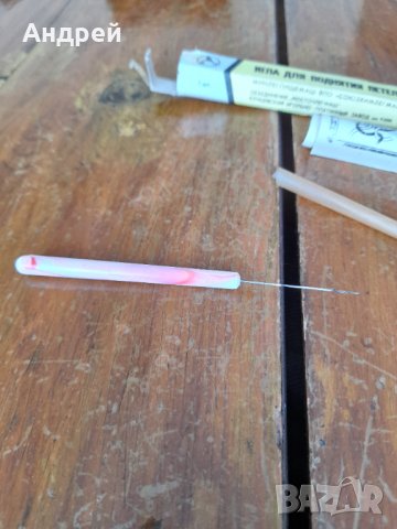 Стара автоматична игла за бримки #4, снимка 2 - Други ценни предмети - 35019195