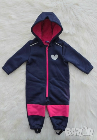 Детски софтшел гащеризон размер 74/80см. , снимка 11 - Бебешки гащеризони - 52382926