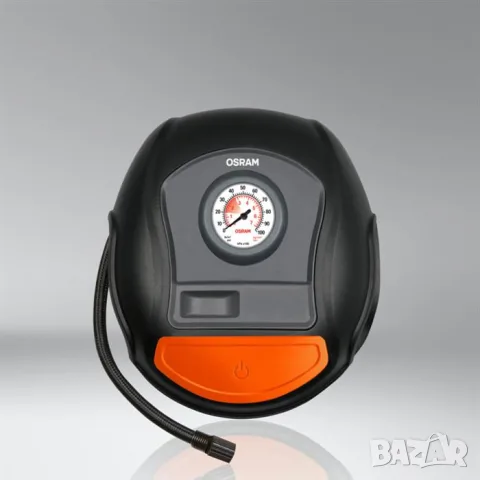 Компактен компресор за гуми 12V с 6 bar, снимка 2 - Аксесоари и консумативи - 55863778
