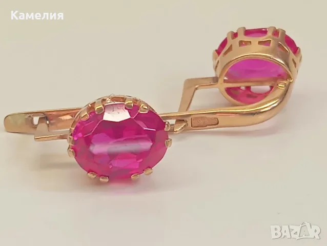 Руско злато. Обеци. , снимка 10 - Обеци - 56357744
