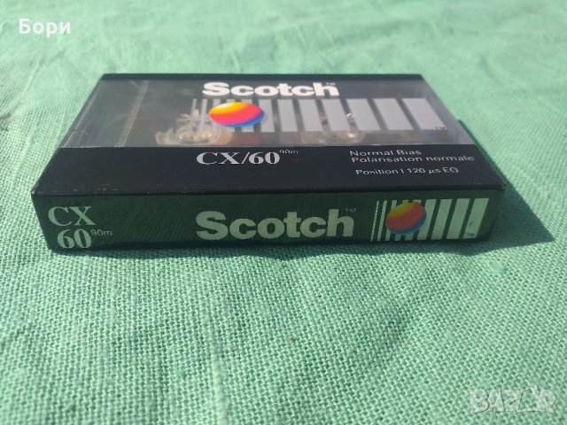 SCOTCH CX 60 нова аудио касета, снимка 2 - Аудио касети - 32068448