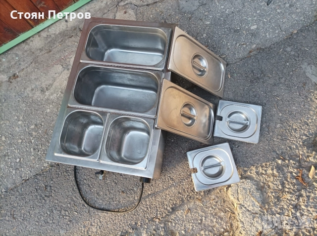 Бен мари топла витрина мокро на вода, снимка 10 - Витрини - 52446020