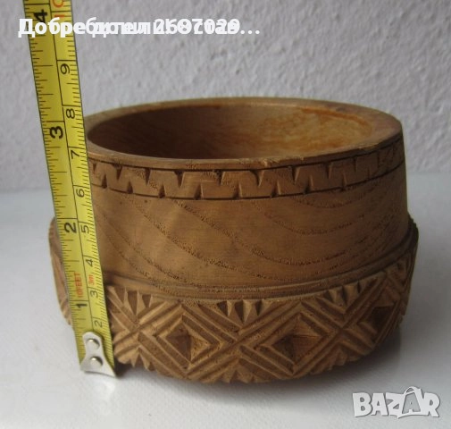 съдове от дърво:  Стар дървен съд, дърворезба, снимка 17 - Други - 29475099