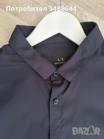 Мъжка риза Armani Exchange, снимка 3 - Ризи - 55925875