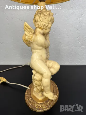 Италианска настолна лампа A. SANTINI №6963 , снимка 5 - Антикварни и старинни предмети - 50432957