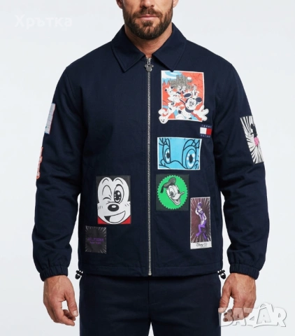 Tommy Hilfiger x Disney 100th Anniversary - Оригинално мъжко яке р-р L