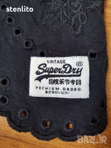 Дамски топ  VINTAGE Superdry размер М, снимка 9 - Корсети, бюстиета, топове - 36912509