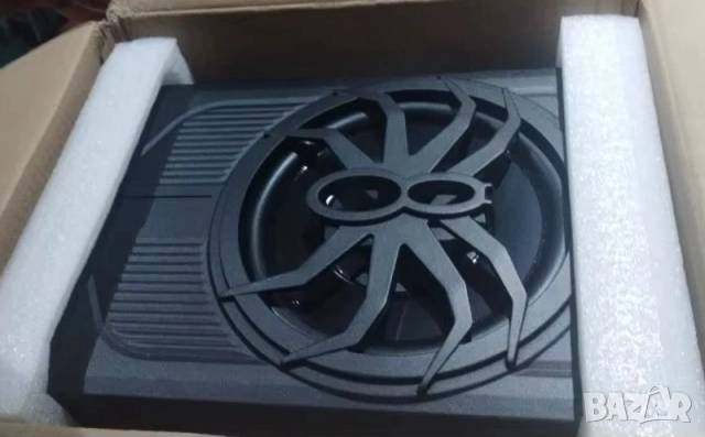 Компактен 10” автомобилен 800W(peak) активен субуфер със синя амбиентна подсветка , снимка 14 - Аксесоари и консумативи - 52822465