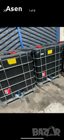 Цистерни ,Бидони ,Еднотонки 1000 литра 1 тон, снимка 2 - Градинска техника - 48290720