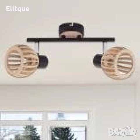 Спот Woody, E14, 1 x max 40W, красота и стил в едно, снимка 4 - Други стоки за дома - 52853728