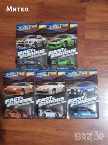 Hot Wheels Fast & Furious (Brian)