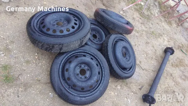 ОС за Ремарке с джанти и гуми.. Изпращам с куриер, плащане при доставката след преглед ---Дължина 15, снимка 10 - Части - 48656220