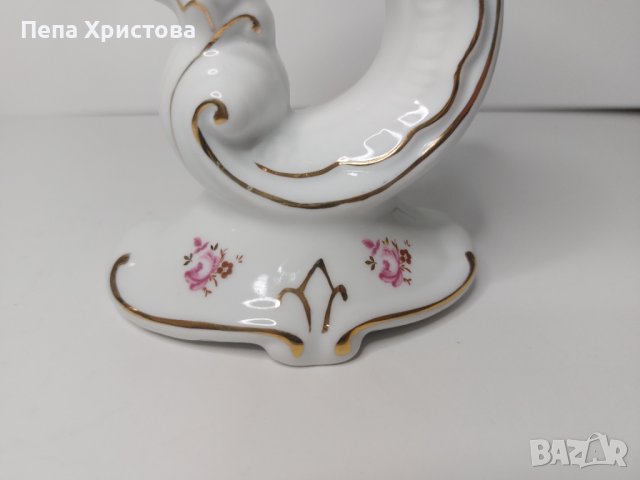 Немски порцеланов свещник , снимка 4 - Други - 42725476