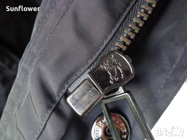 Оригинално мъжко черно дълго яке с качулка Burberry London , снимка 11 - Якета - 51720819