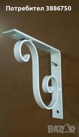 Етажерки , рафтове , стойки , конзоли и рафтоносачи от ковано желязо, снимка 9 - Други - 44395572