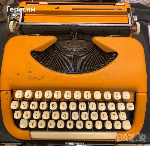 Български пишещи машини Марица 11 пълен комплект и Ерика Erica, снимка 8 - Антикварни и старинни предмети - 51839986