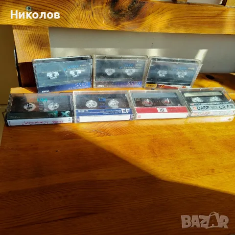 Аудиокасетки TDK SA 100 3бр, SONY UX,S 90 3бр,BАSF 90 1бр TIPE|| "7бр к-т 15€"!+Доставка!, снимка 8 - Аудио касети - 55771804