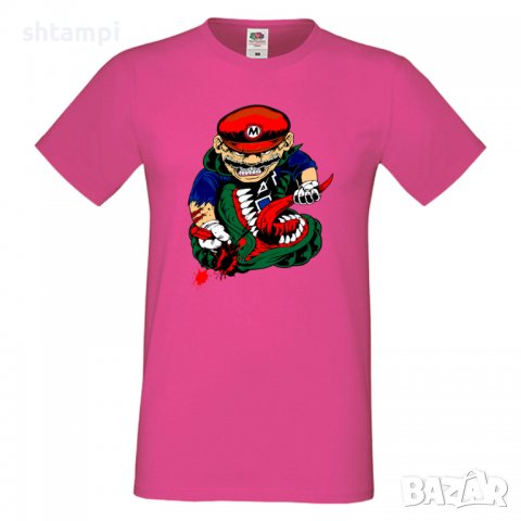 Мъжка тениска Mario VS Monster Игра,Изненада,Подарък,Празник,Повод, снимка 15 - Тениски - 37236598